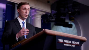 White House National Security Advisor Jake Sullivan delivers remarks during a press briefing inside the White House in Washington, U.S., February 4, 2021. (Reuters)