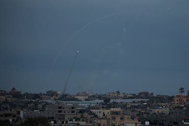 شلیک موشک از غزه به اسرائیل