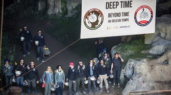 French volunteers leave cave after 40-day isolation experiment