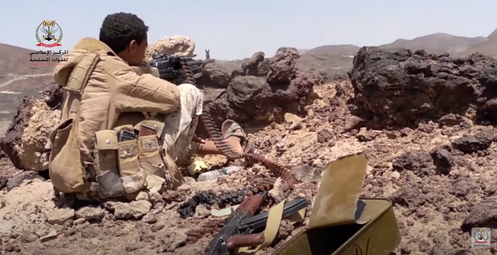 الجيش اليمني في جبهات مأرب 