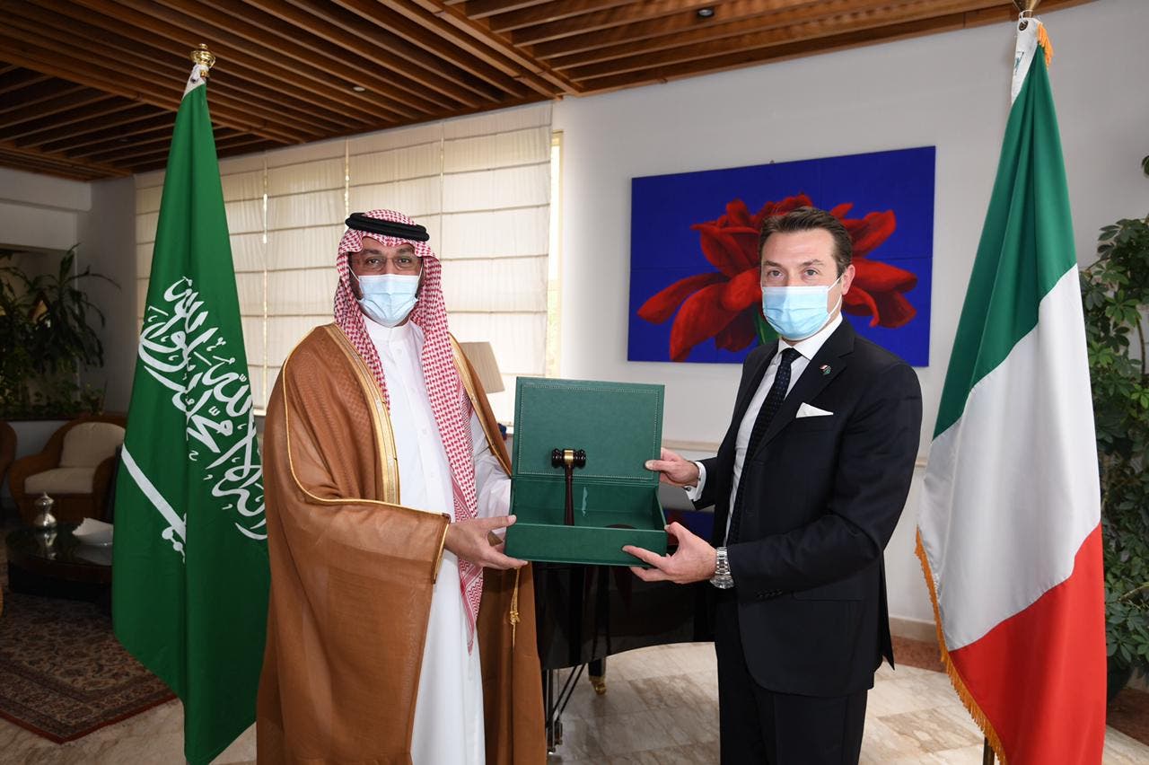 تسليم مطرقة مجموعة العشرين من السعودية لإيطاليا (أرشيفية)