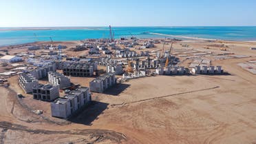 Saudi Arabia's Red Sea Development Company works on designing the island and building the necessary infrastructure to begin their project to build a unique tourist destination which will include 16 new hotels. (TRSDC)