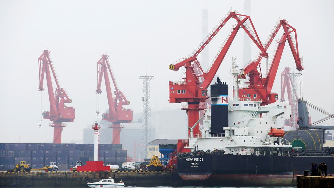 A crude oil tanker is seen at Qingdao Port, Shandong province, China, April 21, 2019. (File photo: Reuters)
