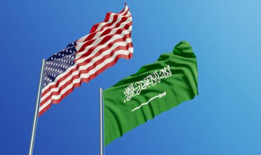 Flags of the USA and Saudi Arabia. (File photo)
