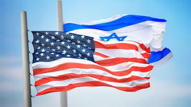 America and Israel Flags