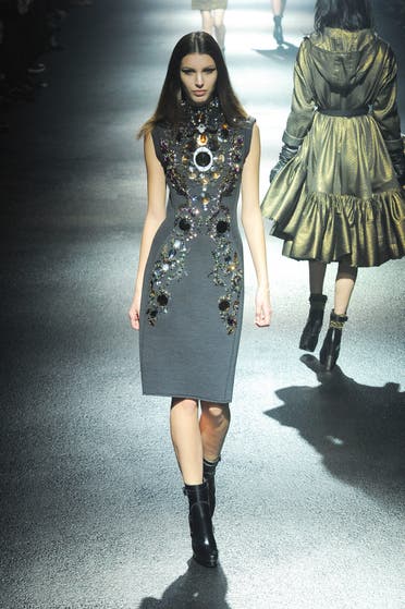 الثوب الجوهرة من مجموعة لانفان لخريف2012