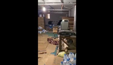 جانب من المصنع غير الشرعي