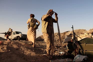 ارتش یمن در میادین جنگ در مارب