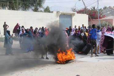 مظاهرات ضد فرماجو في الصومال - أرشيفية