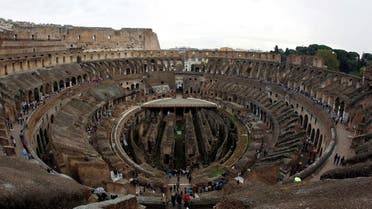 People visit Rome's ancient Colosseum, Oct. 14, 2010. (Reuters)
