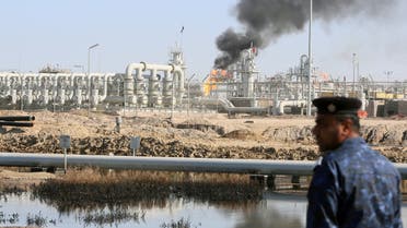 حقل غرب القرنة 1 النفطي جنوب العراق