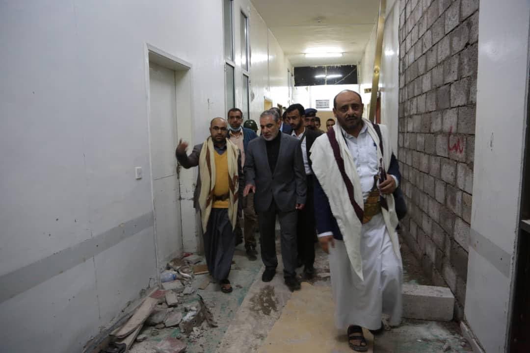 حسن إيرلو يتفقد مشاريع ترميم وسط صنعاء
