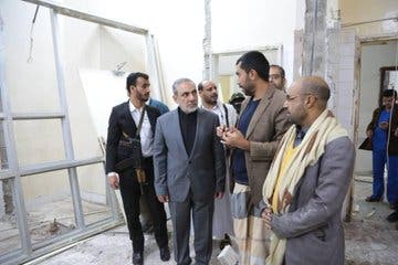 حسن ایرلو در بیمارستان جمهوری صنعا