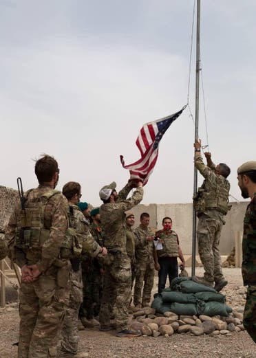 تسلم وتسليم بين القوات الأميركية والأفغانية