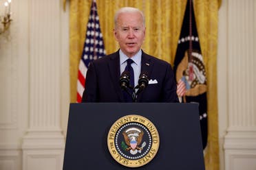 US President Joe Biden speaks at the White House, May 7, 2021. (File photo: Reuters)