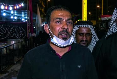 الناشط العراقي إيهاب الوزني - فرانس برس