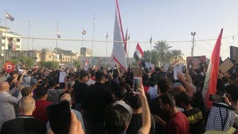 ویدیو؛ در پی ترور فعال عراقی معترضان کنسولگری ایران در کربلا را به آتش کشیدند