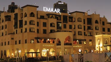 A logo of Dubai’s Emaar Properties is seen on a building in Dubai, United Arab Emirates. (File photo: Reuters)