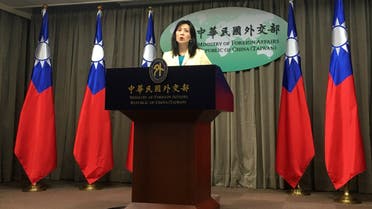 Taiwan Foreign Ministry Spokeswoman Joanne Ou speaks at a news conference in Taipei, Taiwan, February 11, 2020. (File photo: Reuters)