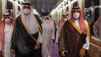 Saudi Arabia’s Crown Prince welcomes Qatari Emir in Jeddah