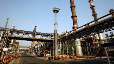 The Bharat Petroleum Corporation refinery in Mumbai. (Reuters)