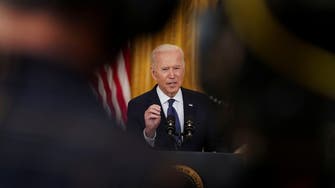 Biden says effort to restore calm in Middle East is a ‘work in progress’