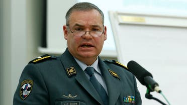 A file photo shows the head of the Swiss Army’s intelligence service Jean-Philippe Gaudin at the Swiss Army Base in Bern May 9, 2014. (Reuters/Ruben Sprich)