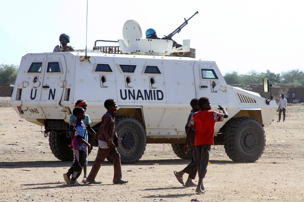 A United Nations vehicle in South Sudan - archive from AFP