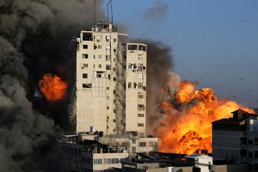 غزہ پر شدید بمباری