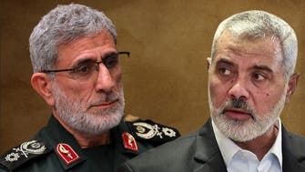 إسماعيل هنية يتلقى اتصالا من قائد فيلق القدس الإيراني