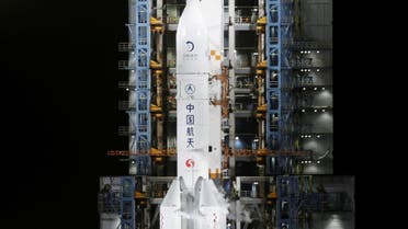 The Long March-5 Y5 rocket, carrying the Chang'e-5 lunar probe, is seen before taking off from Wenchang Space Launch Center, in Wenchang, Hainan province, China November 24, 2020. (File Photo: Reuters)