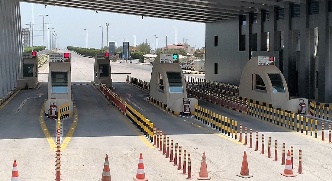 مدخل جسر الملك فهد بعد التطوير