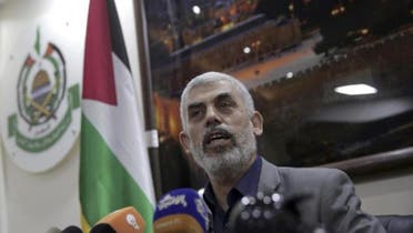 يحيى السنوار رئيس المكتب السياسي لحركة حماس في قطاع غزة (أ.ب)