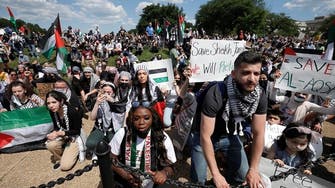 Pro-Palestinian demonstrators rally in US cities as conflict rages       