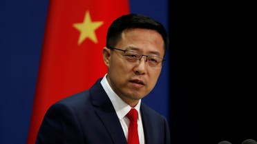 Chinese Foreign Ministry spokesman Zhao Lijian attends a news conference in Beijing, China September 10, 2020. (File photo: Reuters)