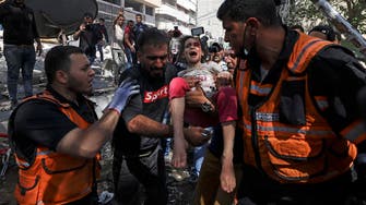Death toll in Israeli attacks on Gaza rises to 213, including 61 children