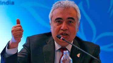 Fatih Birol, Executive Director of the International Energy Agency, speaks with the media during the International Energy Forum (IEF) in New Delhi, India. (File photo: Reuters)