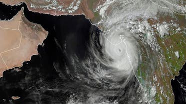 This RAMMB/CIRA handout satellite image shows Cyclone Tauktae off of western India on May 17, 2021 at 10:30 UTC. A major cyclone packing ferocious winds and threatening a destructive storm surge bore down on India on May 17, 2021, (File photo: AFP)