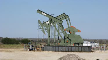 A pump jack stands idle in Dewitt County, Texas. (Reuters)