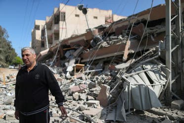 دمار وركام في غزة (رويترز)