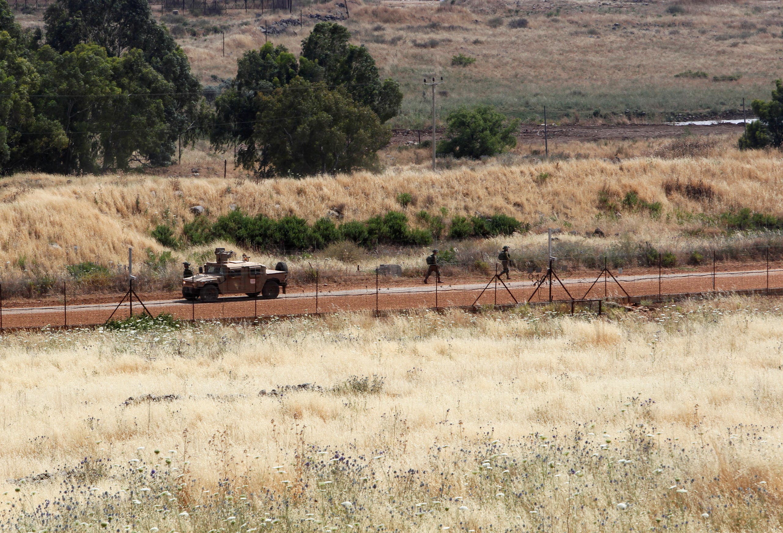 From the Lebanon-Israeli border (Reuters archive)