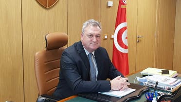 Tunisia’s Finance Minister Ali Kooli attends an interview with Reuters in Tunis, Tunisia. (File photo: Reuters)