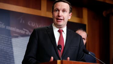 Senator Chris Murphy speaks after the senate voted on a resolution ending US military support for the war in Yemen, Dec. 13, 2018. (Reuters)