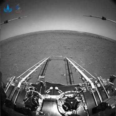 صورة ذاتية التقطها الروبوت تشورونغ على المريخ