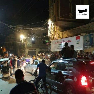 احتفالات تعم غزة بعد وقف النار