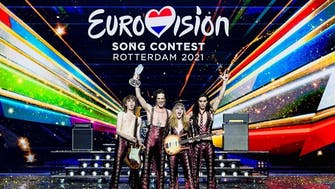 Rockers Maneskin win Eurovision song contest for Italy in Rotterdam