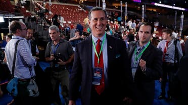 A file photo shows senator Rick Santorum (R-PA) walks the floor before the start of the first day of the Democratic National Convention in Philadelphia, Pennsylvania, US July 25, 2016. (Reuters/Mark Kauzlarich)