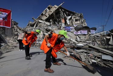 آثار الدمار في غزة نتيجة القصف الإسرائيلي- فرانس برس