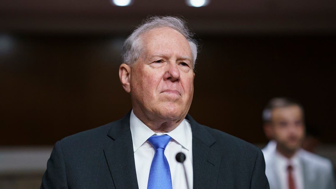 Frank Kendall, President Joe Biden's nominee to be secretary of the Air Force, appears for his confirmation hearing before the Senate Armed Services Committee, in Washington, May 25, 2021. (AP)