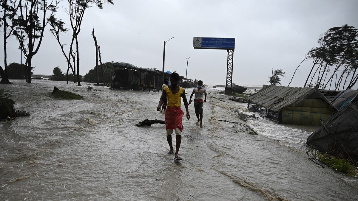 Powerful Cyclone Yaas Hits Land In Eastern India